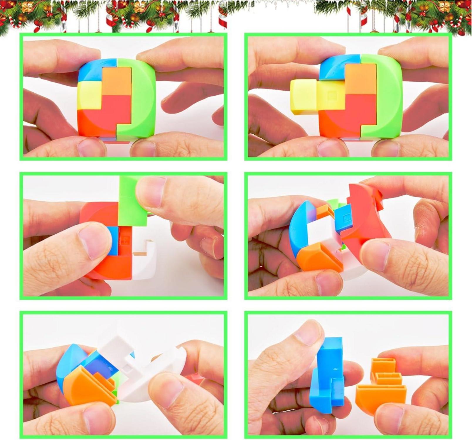 Adventskalender 2024 für Kinder mit Rätselspielzeug - Weihnachts-Countdown-Tage