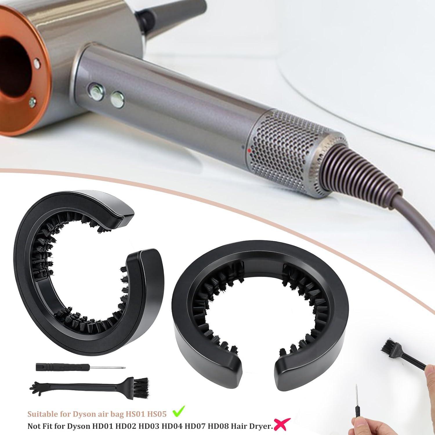 Filter Reinigungsbürste für Dyson Supersonic Haartrockner - 2 Aufsätze