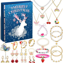Adventskalender Schmuck Teenager Mädchen 2024 Weihnachtskalender