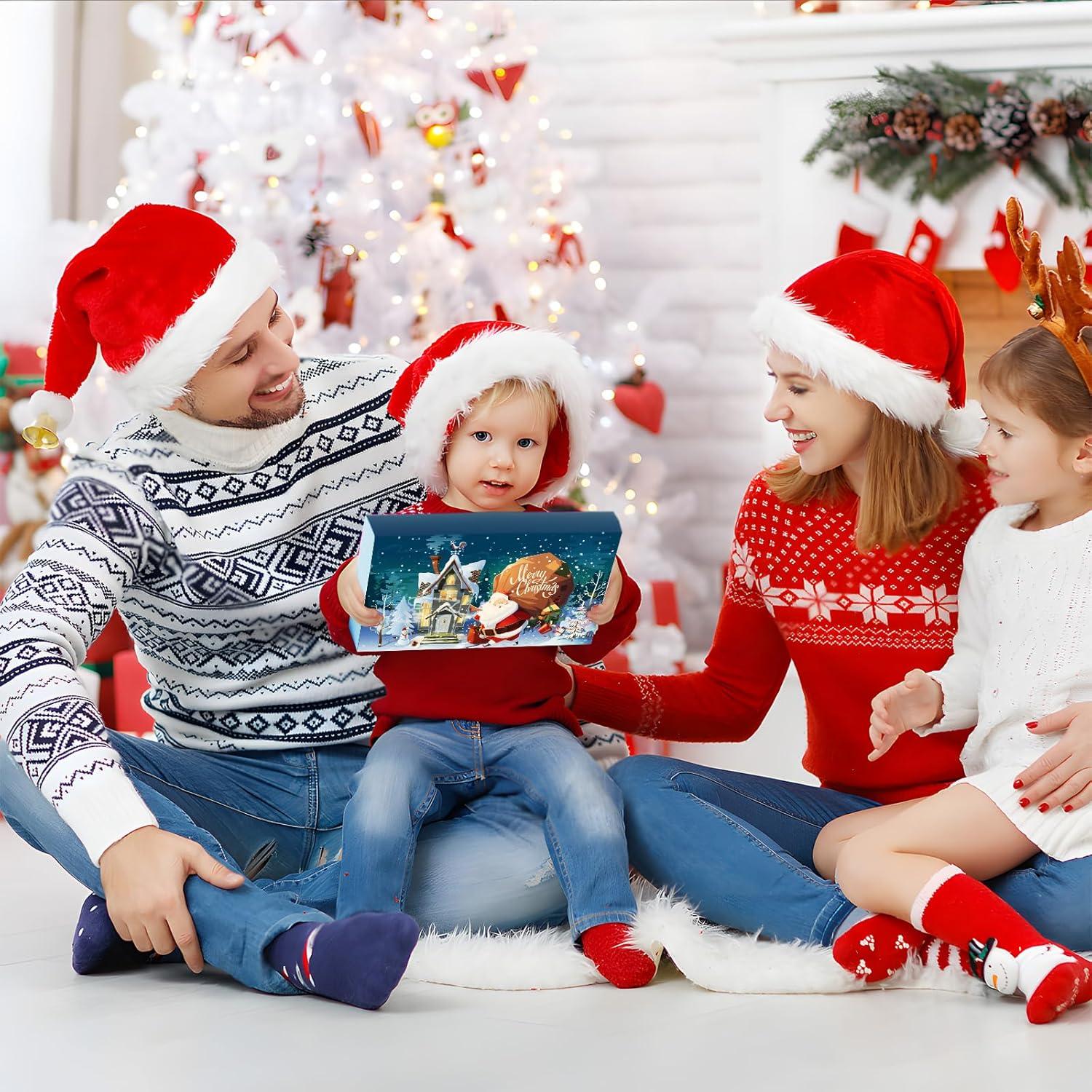 Adventskalender 24-Tage Weihnachts-Countdown Puzzle für