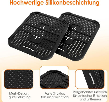 Silikon Spritzschutz für Ninja Foodi MAX Dual Zone AF400EU AF451EU 2er