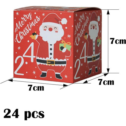 Adventskalender DIY 2024 zum Befüllen Kinder Geschenkboxen