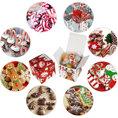 Adventskalender DIY 2024 zum Befüllen Kinder Geschenkboxen