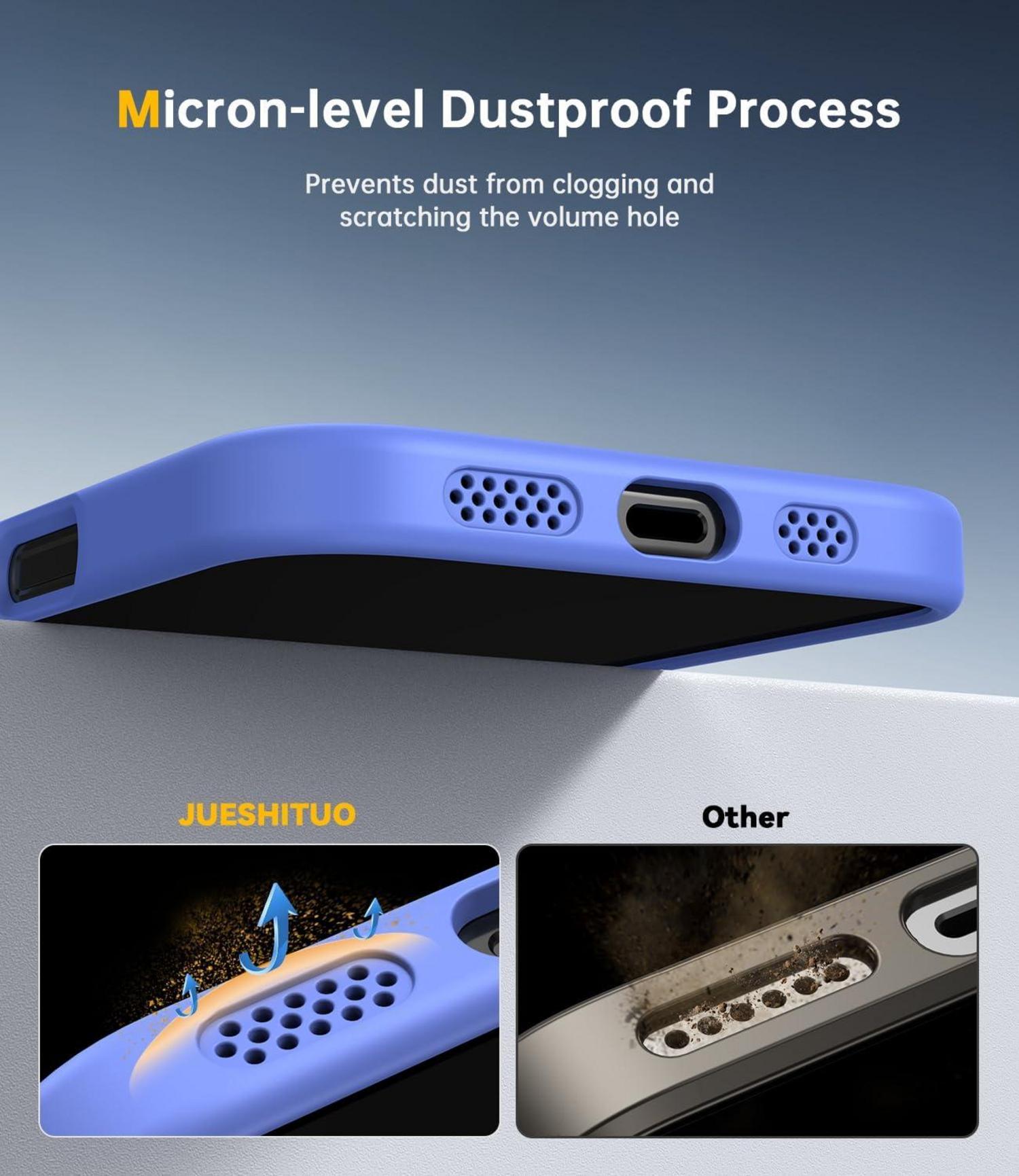 iPhone 16 Hülle Magsafe Militärschutz Matt Stoßfest Anti-Fingerabdruck