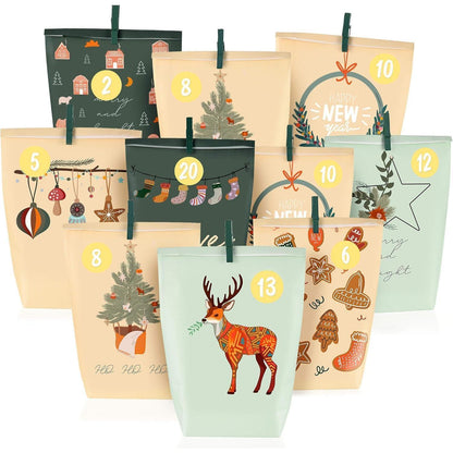 Adventskalender zum Befüllen Weihnachtskalender DIY