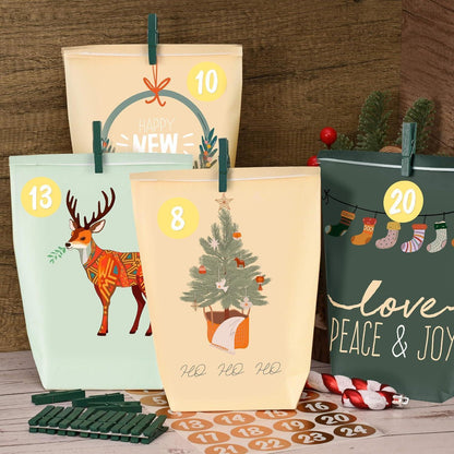 Adventskalender zum Befüllen Weihnachtskalender DIY