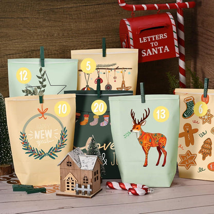 Adventskalender zum Befüllen Weihnachtskalender DIY