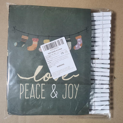 Adventskalender zum Befüllen Weihnachtskalender DIY