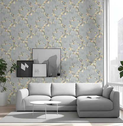 Selbstklebende Fototapete Blumen Design 44cmx1000cm