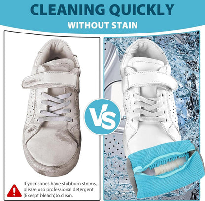 Schuhwaschbeutel für Waschmaschine Sneaker Schutz wiederverwendbar