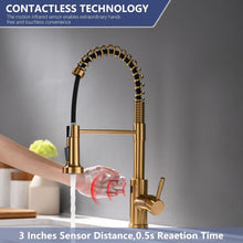 TIMACO Infrarot Sensor Wasserhahn Ausziehbarer Brause