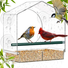 Vogelhaus Fenster Vogelfutterstation Herausnehmbare Schale