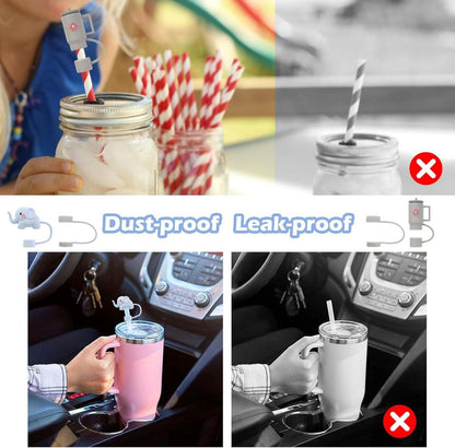 Stanley Cup Auslaufschutz Zubehör für 9-10 mm Strohhalme