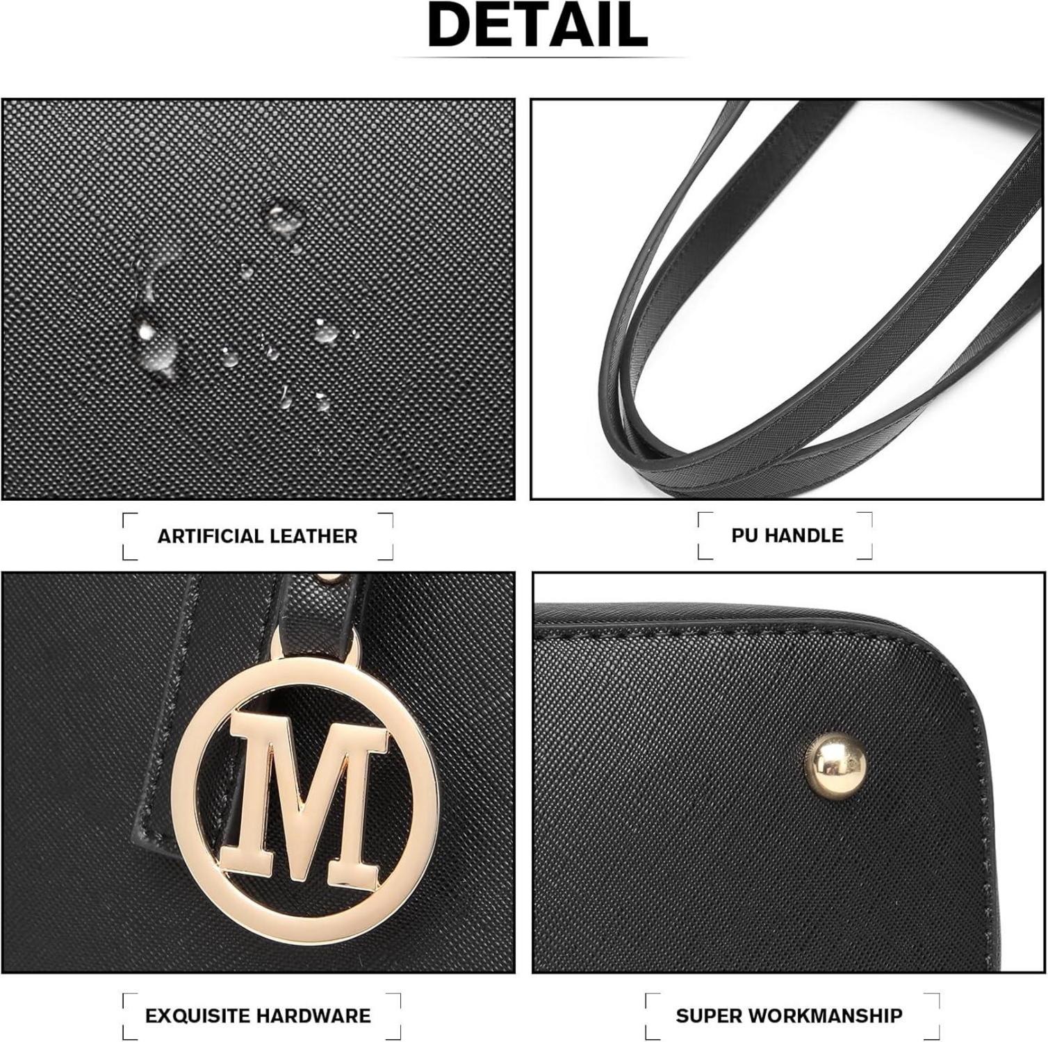 Große Damen Handtasche Schultertasche Shopper Tote Bag in