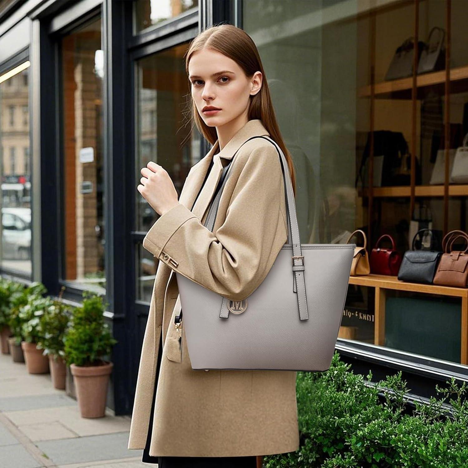 Miss Lulu Große Damen Handtasche Shopper Schultertasche Tote