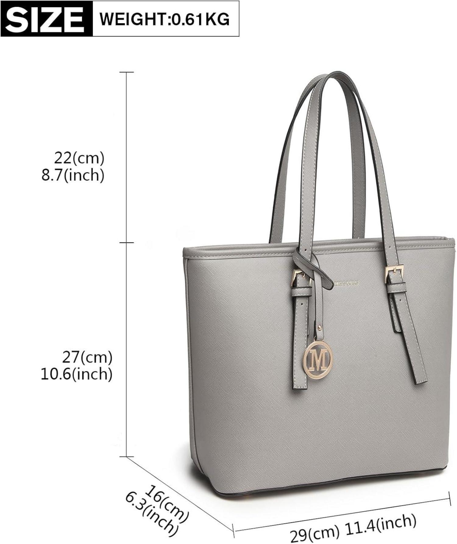 Stilvolle Damen Handtasche modische Schultertasche mit viel Stauraum