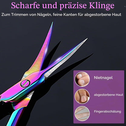 Gebogene Nagelhautschere Edelstahl – Präzise Maniküre & Hautpflege