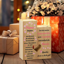 Kerzenständer Herzform Mama Geschenke Muttertag Weihnachten