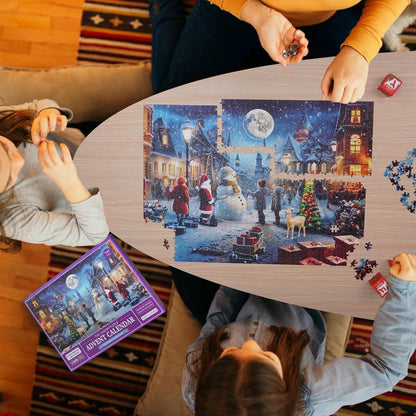 Adventskalender 2024 Puzzle Exit Weihnachten 1008 Teile für