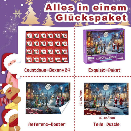 Adventskalender Puzzle Exit Weihnachten Jigsaw 1008 Teile