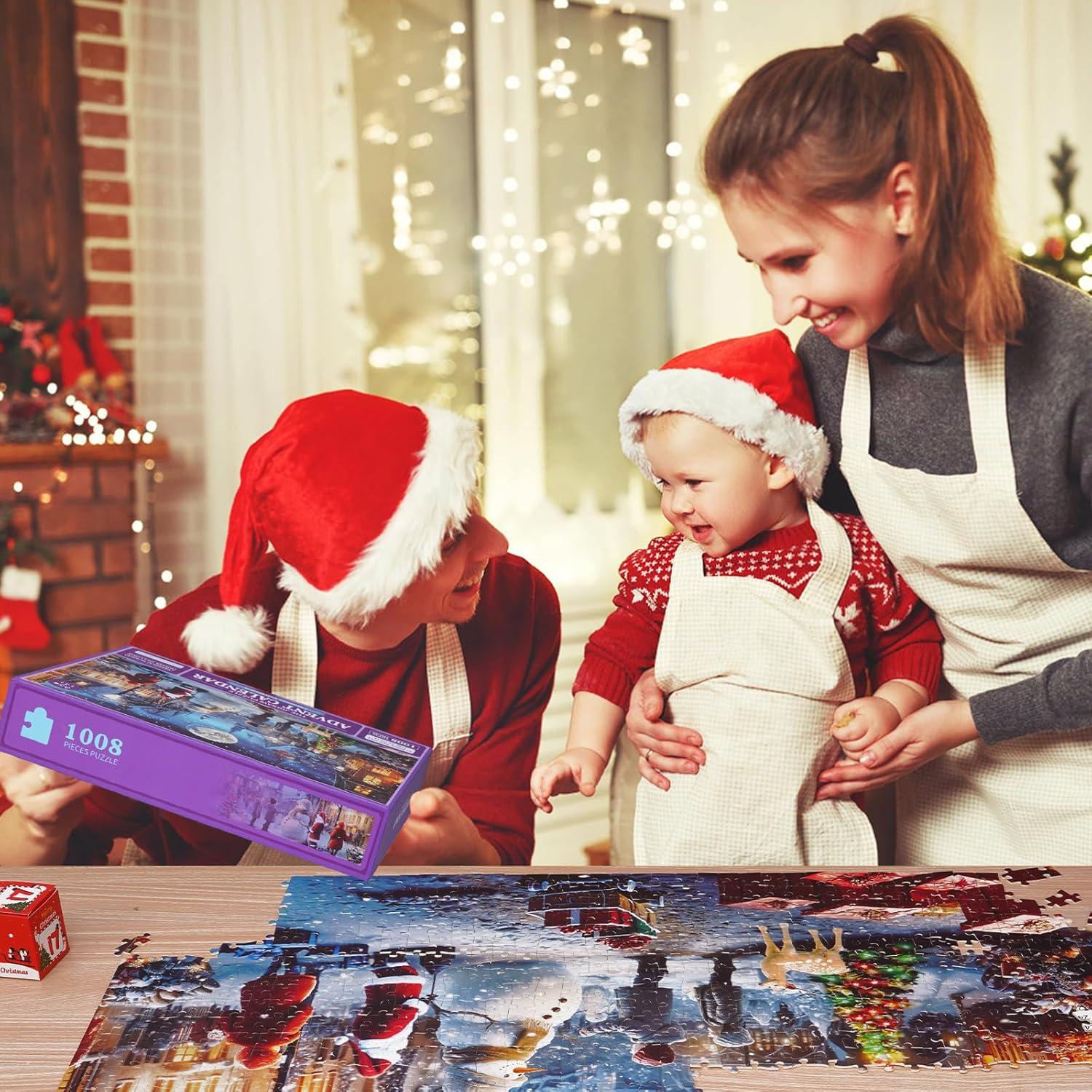 Adventskalender 2024 Puzzle Exit Weihnachten Jigsaw 1008 Teile