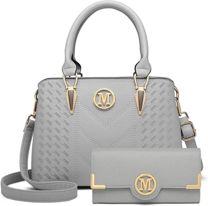 Moderne Miss Lulu Damen Henkeltasche in Mittelgröße