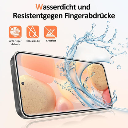 Panzerglas für Samsung Galaxy S23 5G [2 Displayschutz+1 Hülle] 9H HD Schutzfolie