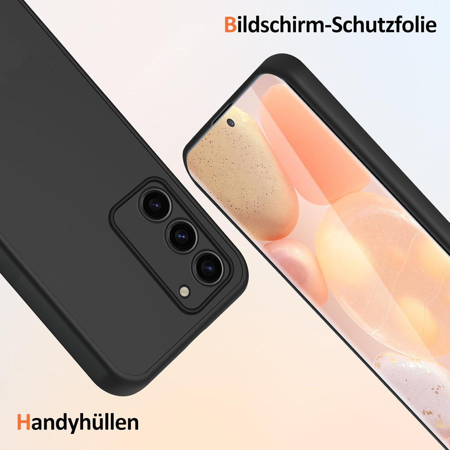 Panzerglas Samsung Galaxy S23 5G Schutzfolie + Hülle 9H HD Anti-Fingerabdruck