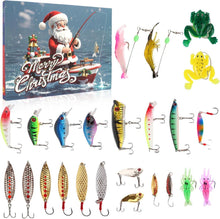 Angel Adventskalender 24-teiliges Köderset für Angler Jungen