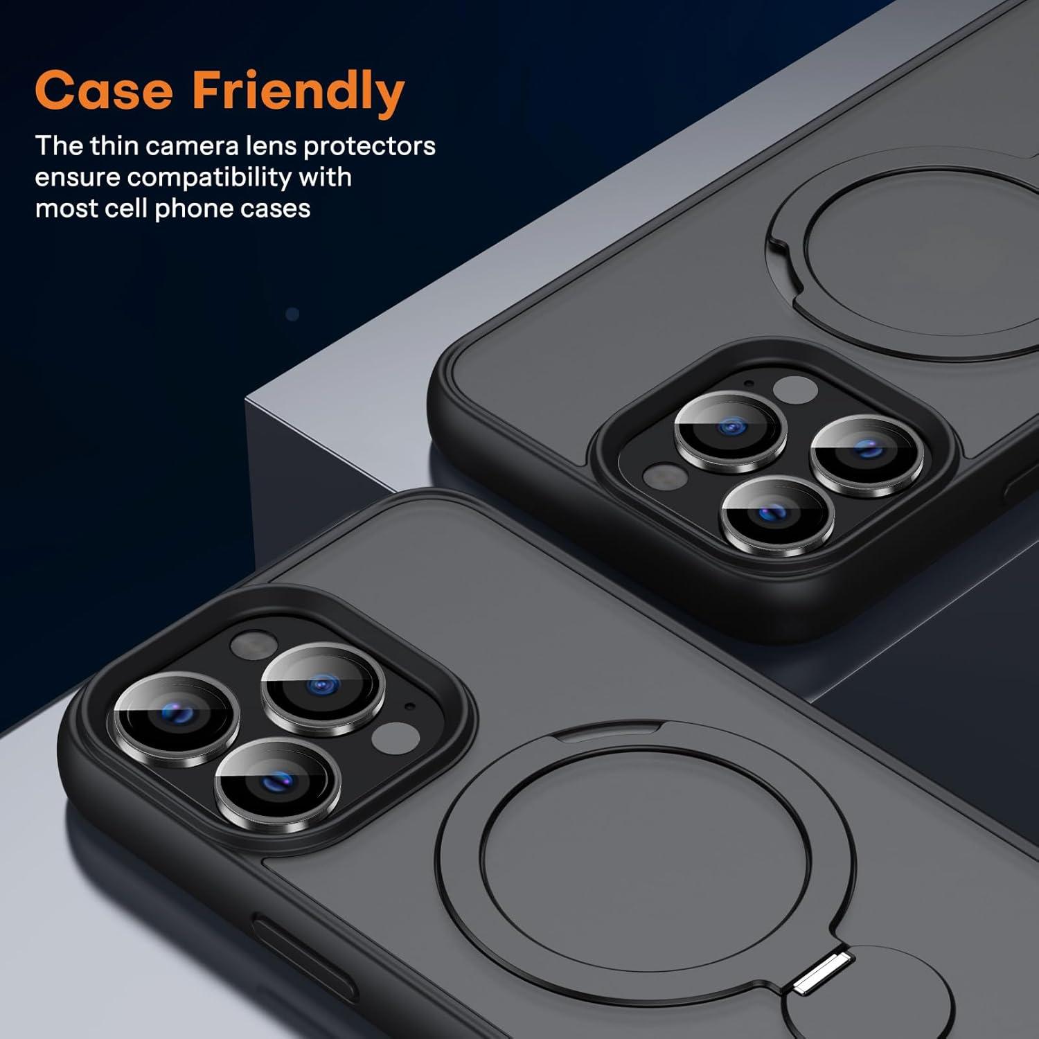 Kamera Schutz iPhone 16 Pro Max 2er Set Kratzfest Ultra-Klar Storm