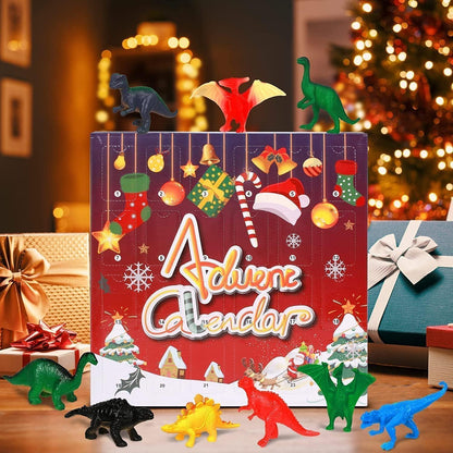 Adventskalender 2024 Dinosaurier Spielzeug 3-12 Jahre