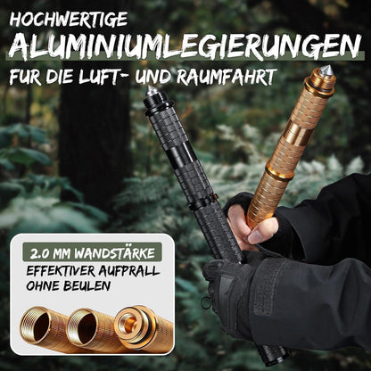 5-in-1 Survival Messer mit Tanto Klinge & Pfeife