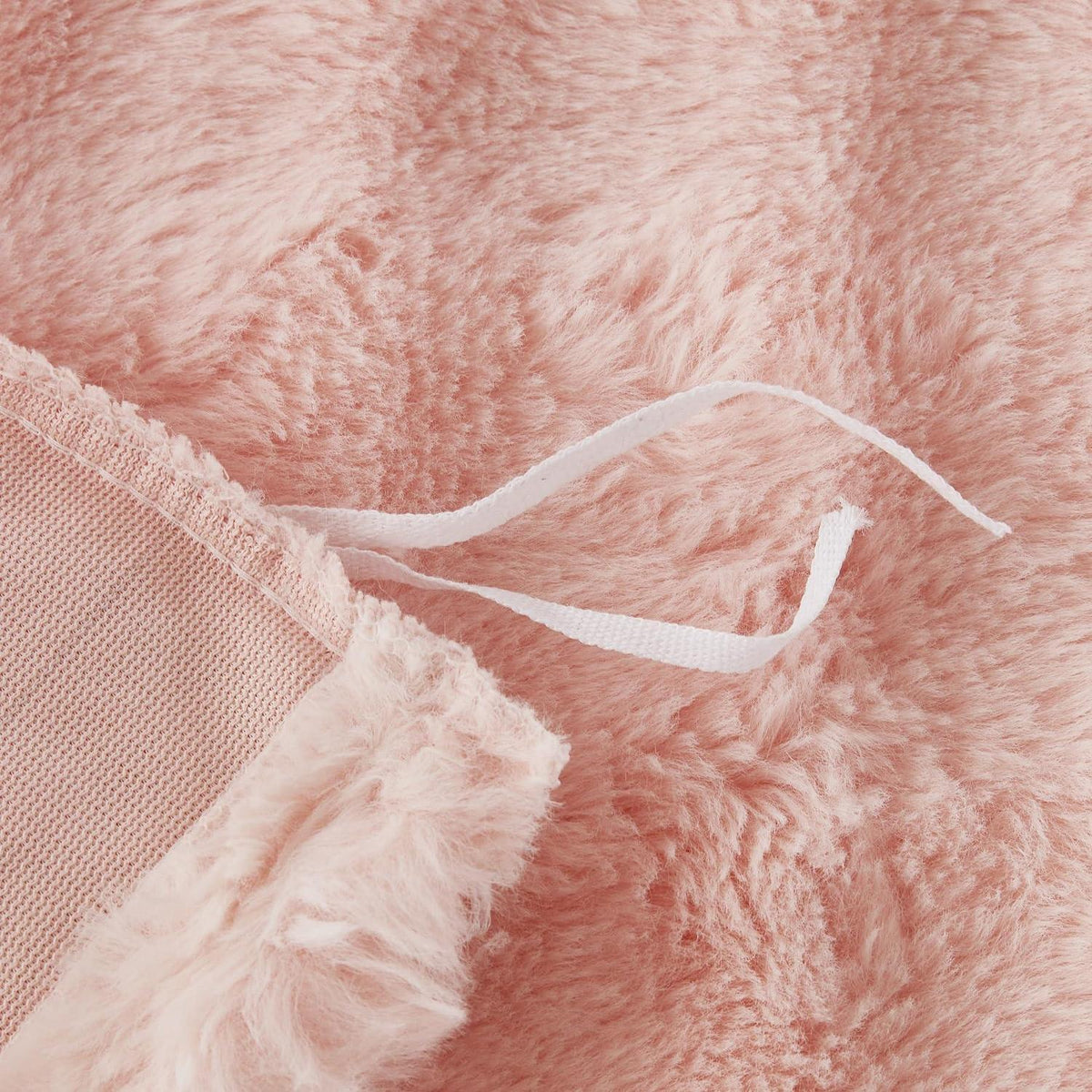 Plüsch Bettwäsche Set 220x240 Rosa - Winterwarm & Kuschelig