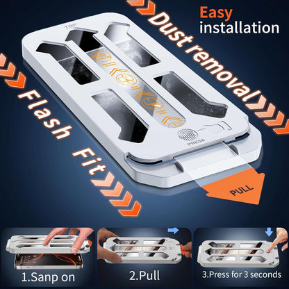 iPhone 16 Pro Max Panzerglas Set 2x Schutzfolie + Kameraschutz