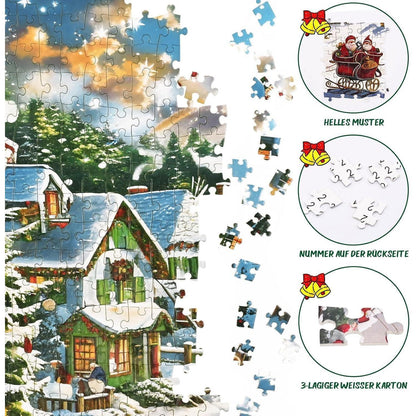 Adventskalender 2024 Puzzle Exit Weihnachten 1008 Teile für