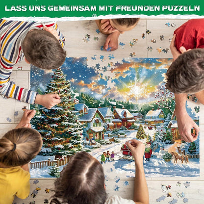 Adventskalender 2024 Puzzle Exit Weihnachten 1008 Teile für
