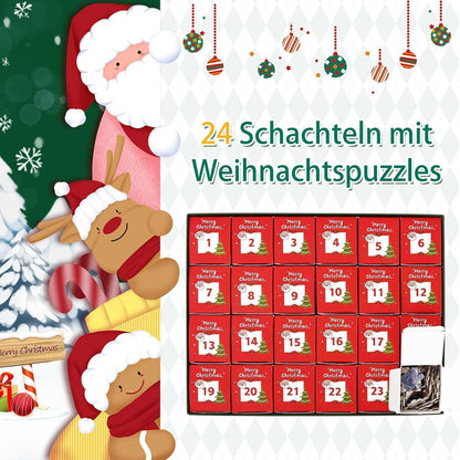 Adventskalender 2024 Puzzle Exit Weihnachten 1008 Teile für