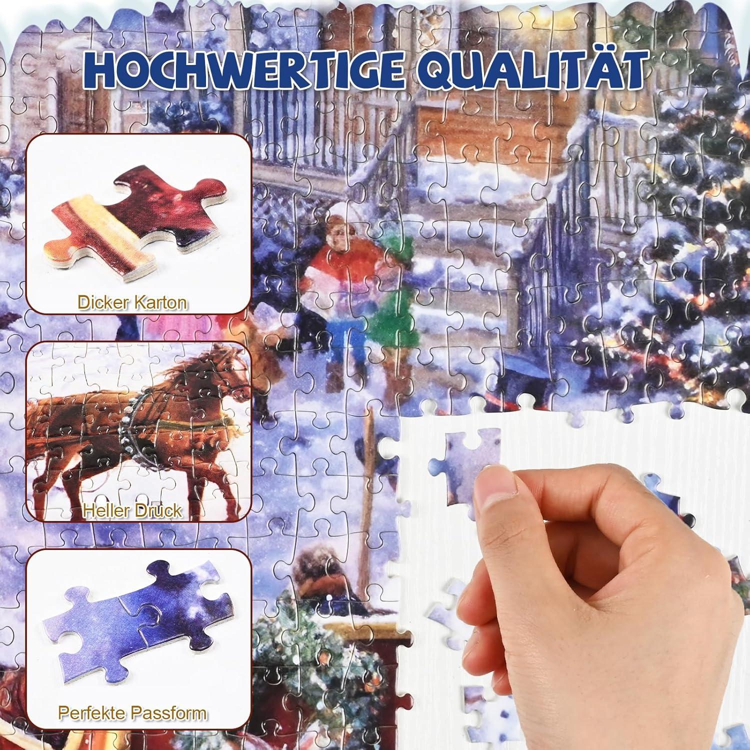 Adventskalender Puzzle Exit 1008 Teile Weihnachten Erwachsene Kinder Geschenk