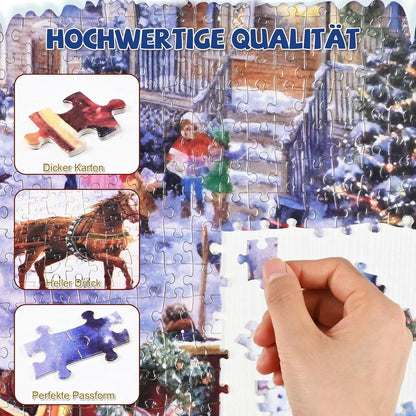 Adventskalender Puzzle Exit 1008 Teile Weihnachten Erwachsene Kinder Geschenk