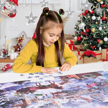 Evolyline Adventskalender Puzzle Exit 2024 Jigsaw 1008 Teile Weihnachts