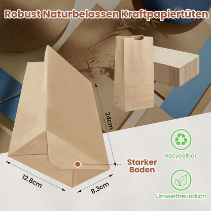 Adventskalender 2025 Waldtiere Tüten groß DIY Kinder