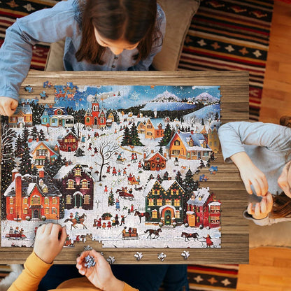 Adventskalender Puzzle 2024 Weihnachts Jigsaw 24 Boxen 1008