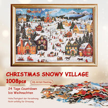 Adventskalender Puzzle 2024 Weihnachts Jigsaw 24 Boxen 1008