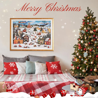 Adventskalender Puzzle 2024 Weihnachts Jigsaw 1008 Teile Kinder Adult