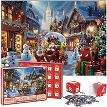 Puzzle Adventskalender 2024: Jigsaw 1008 Teile für Erwachsene & Kinder
