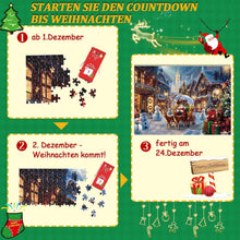 Evolyline Puzzle Adventskalender 2024 - 1008 Teile