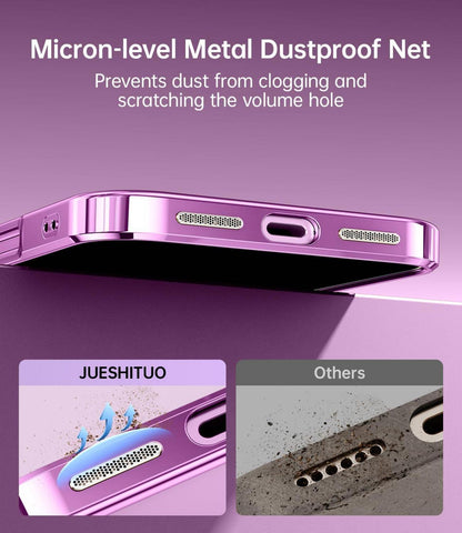 3-in-1 Hülle für iPhone 16 Plus Pink mit Schutzfolie Magnet
