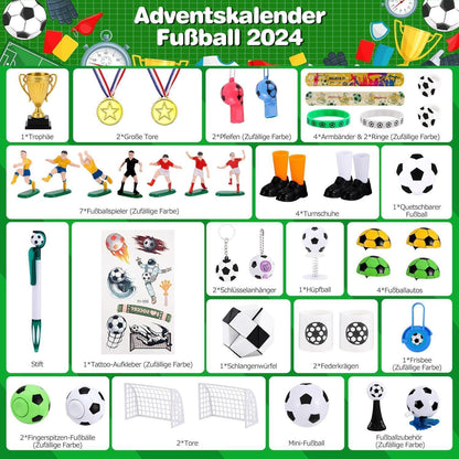 LINROMIA Fußball Adventskalender 2024 Kinder Spielzeug
