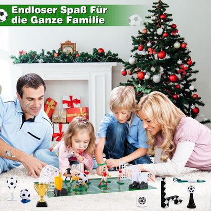 LINROMIA Fußball Adventskalender 2024 Kinder 24 Tage Weihnachtskalender