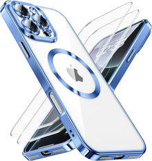 Militärstandard 3-in-1 Hülle mit Magneten für iPhone 16 Pro Max